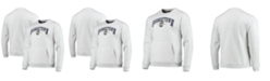 League Collegiate Wear Men's Heathered Gray Georgetown Hoyas Upperclassman Pocket Pullover Sweatshirt